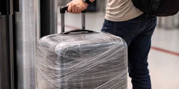 Havalimanlarında yeni dönem başladı: Streçle valiz kaplamaya yasak geliyor