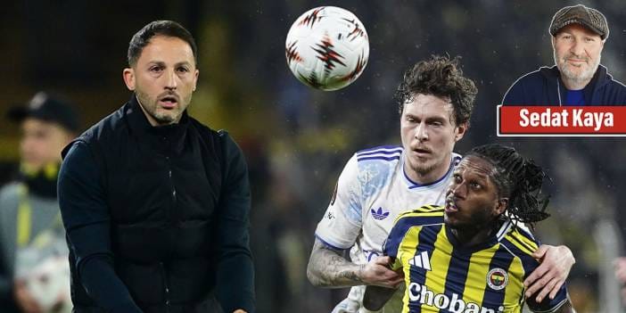 Fenerbahçe'de Aston Villa yenilgisinin sorumlusunu açıkladı