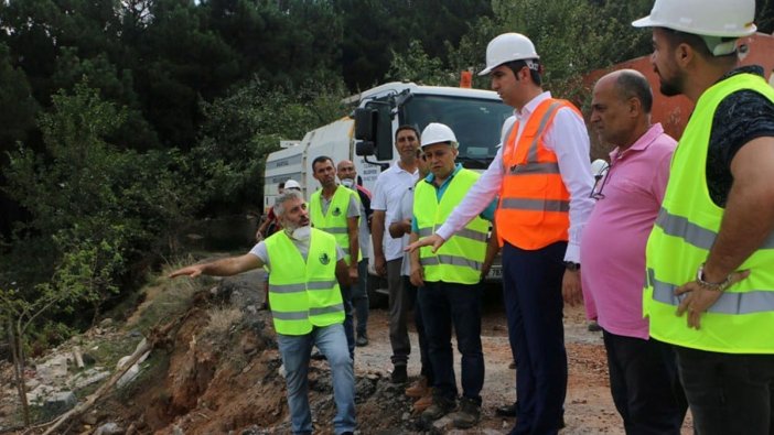 Kartal’da kentsel dönüşüm için boşatılan 40 metruk bina yıkılıyor