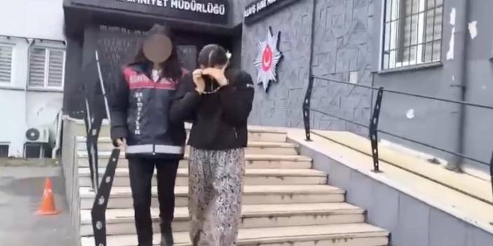 107 suç kaydıyla aranıyordu: Genç kadın bazanın altında yakalandı