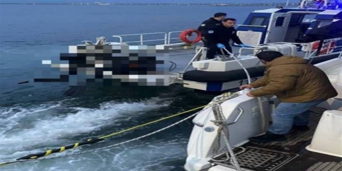 Denizde dalgıç kıyafetli erkek cesedi bulundu