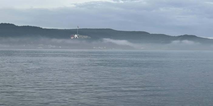 Çanakkale Boğazı'nda sis engeli: Trafik çift yönlü durduruldu