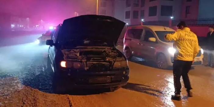 Alkollü sürücü polisten kaçamadı! Kaza yapınca yakalandı