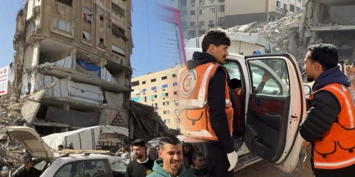 İsrail ateşkes dinlemiyor! Filistinlilerin sığındığı kuleyi hedef aldılar