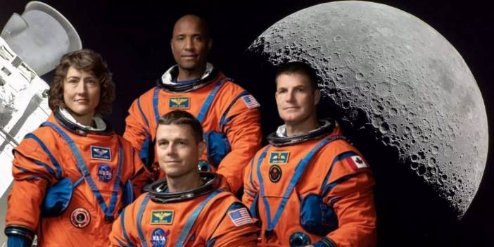 NASA 4 kişilik ekibi Ay’a gönderiyor: Ayak basmayacaklar