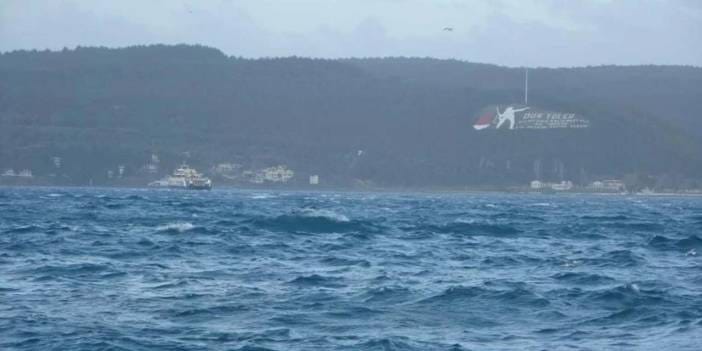 Çanakkale Boğazı 292 metrelik gemi sebebiyle trafiğe kapatıldı