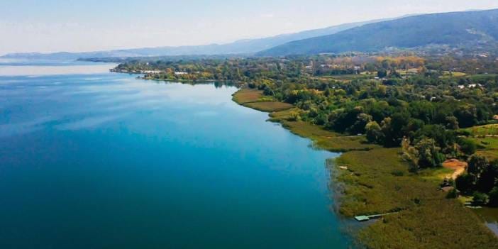 Sapanca Gölü kıyısının son hali ortaya çıktı