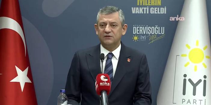 Son dakika | Özel'den hem Erdoğan hem Bahçeli'ye canlı yayın tepkisi: Neden caydınız?