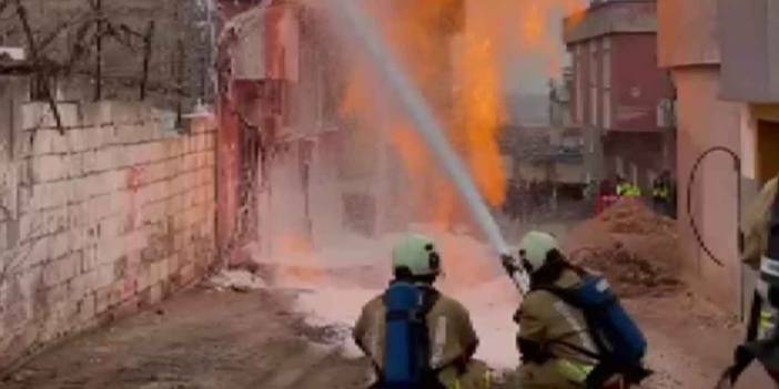 Kahramanmaraş'ta doğal gaz hattında patlama!