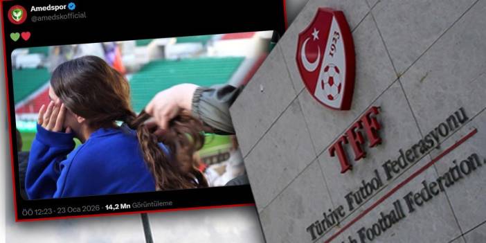 Amedspor'a 'Saç örme' cezası