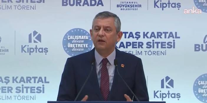 'Kentsel dönüşüm projeniz yok' diyenlere Özgür Özel'den yerinden yanıt