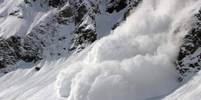 Meteoroloji'den 2 bölge için çığ uyarısı