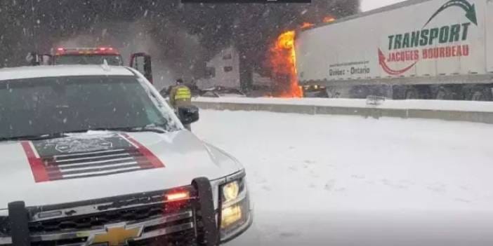 Tüm Kanada o kahraman Türk'ü konuşuyor! Yangında çıplak elle camı kırıp yaralıyı sırtladı