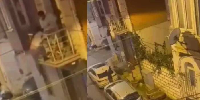 Beyoğlu’nda korku dolu anlar: Balkondan atlamak isteyen kadın düşüp yaralandı