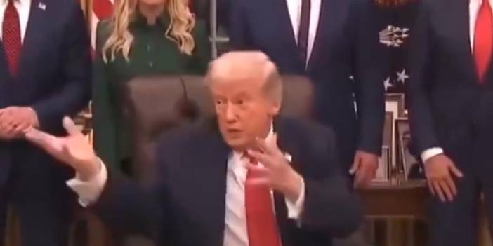 Trump Epstein soruları sonrası gazetecileri kapı dışarı ettirdi!