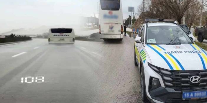 10 kişinin ölümünden bile ders almadılar: Aynı firmanın otobüsü bu kez polise yakalandı!