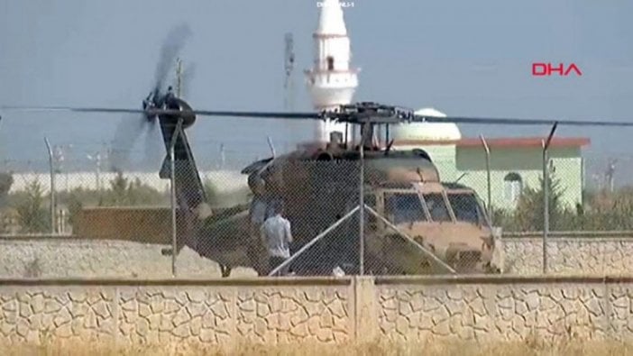 Şanlıurfa’da sıcak anlar! Helikopterler peş peşe havalandı…