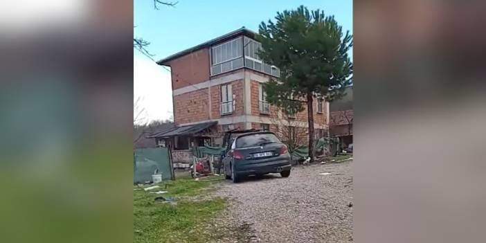 Bahçesine giren köpeği öldüren vicdansız apar topar kaçtı