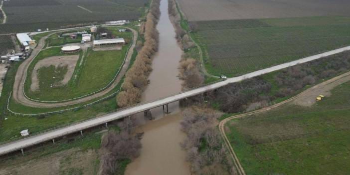Kuruma tehlikesi geçiren Gediz Nehri yağışlarla canlandı!