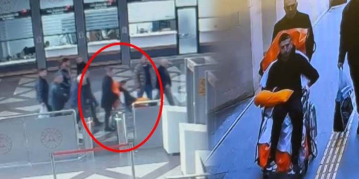 Bursa Adliyesi'ndeki kanlı baskının yeni görüntüleri: Silahı "tekerlekli sandalyeye" gizlemiş