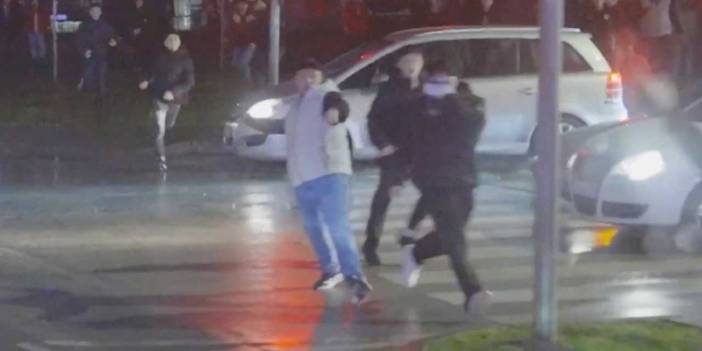 Trabzonspor'a saldırı anının görüntüleri ortaya çıktı