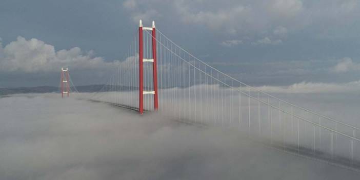 Çanakkale Boğazı'nda sis engeli: Gemi trafiği çift yönlü durduruldu