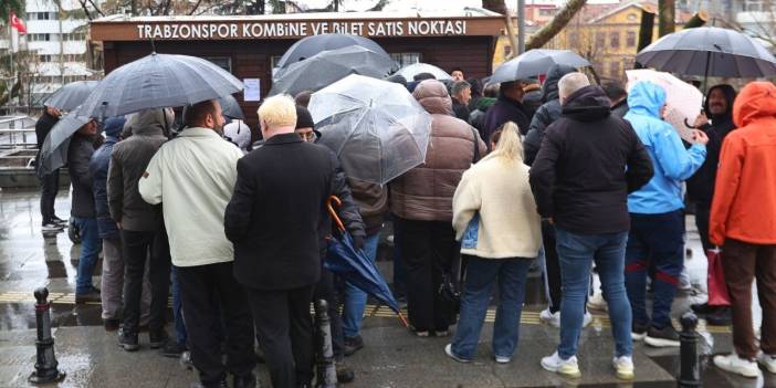 Trabzon'da Fenerbahçe izdihamı
