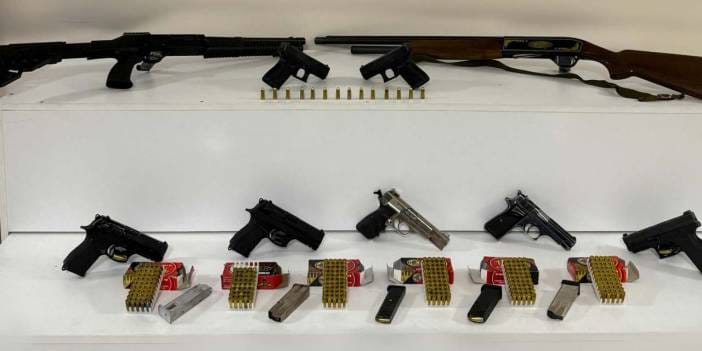 Aile apartmanından cephanelik çıktı! Silah kaçakçılığı operasyonunda 3 tutuklama