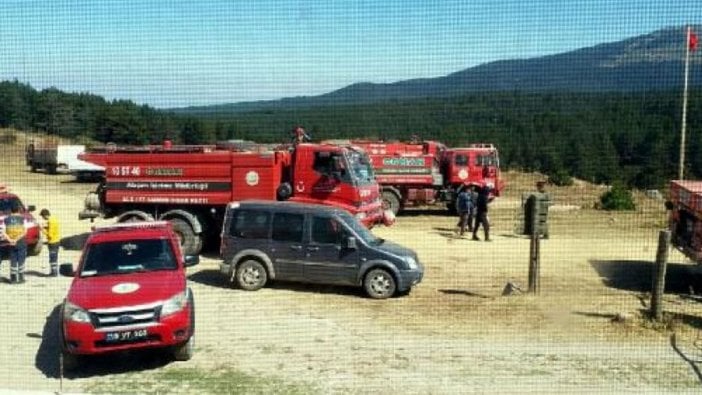 Kütahya'da orman yangını