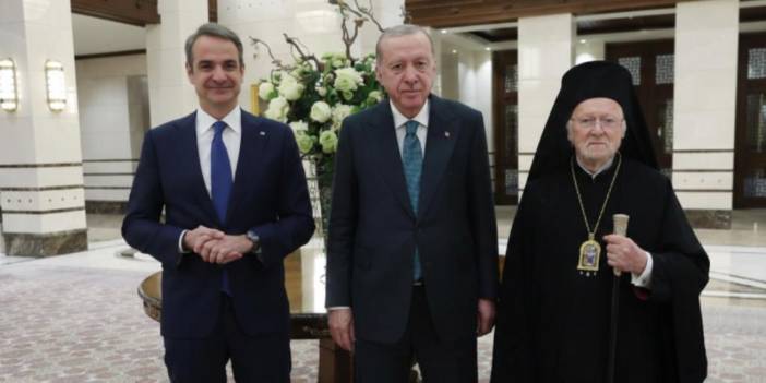 Erdoğan'ın Bartholomeos'u kıskandıran hediyesi: Miçotakis'e verdiğinden istedi