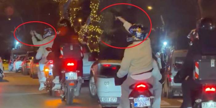 Ankara'da oyuncak tabanca insanları korkutan 4 şüpheli yakalandı