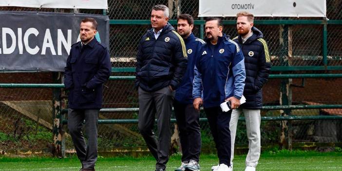 Fenerbahçe'de Sadettin Saran bizzat gitti: Derbi öncesi takıma müjdeyi verdi