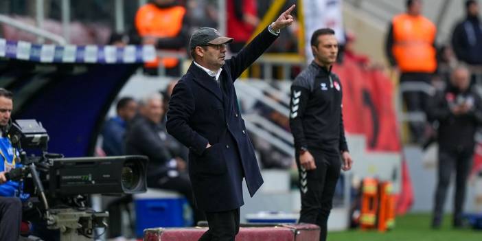 "Çok iyi oynadığımız bir maçtı" der demez görevine son verildi