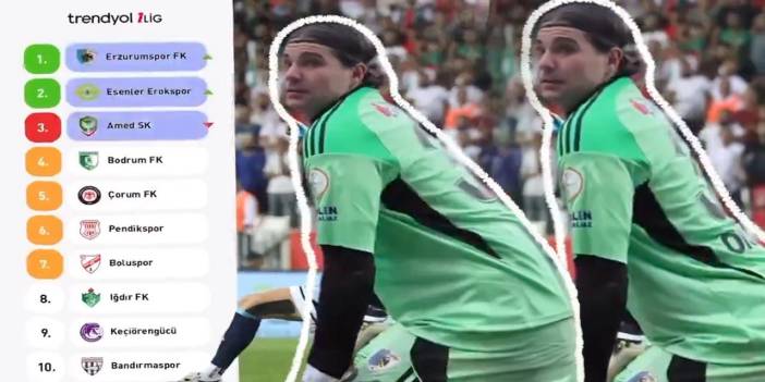 Amedspor'u liderlikten eden Erzurumspor videosunu hemen sildi