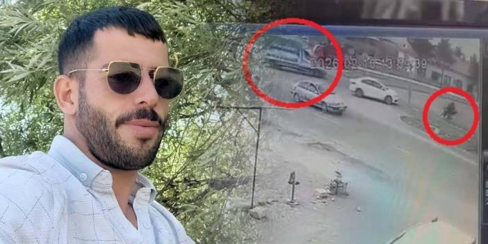 Kamyona çarpan motosikletli olay yerinde can verdi!