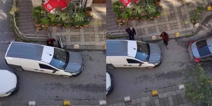 Kadıköy’de park yeri kavgası: "Burası benim mahallem"