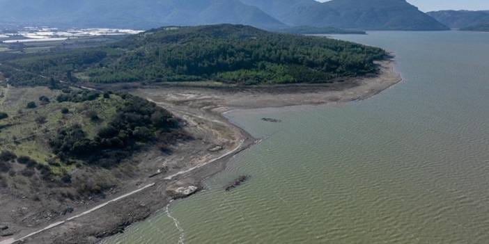 İzmir'de yağışa rağmen barajlarda dikkat çeken durgunluk