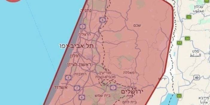 Son dakika | İran karşı saldırıya geçti! Füzeler Tel Aviv'e fırlatıldı