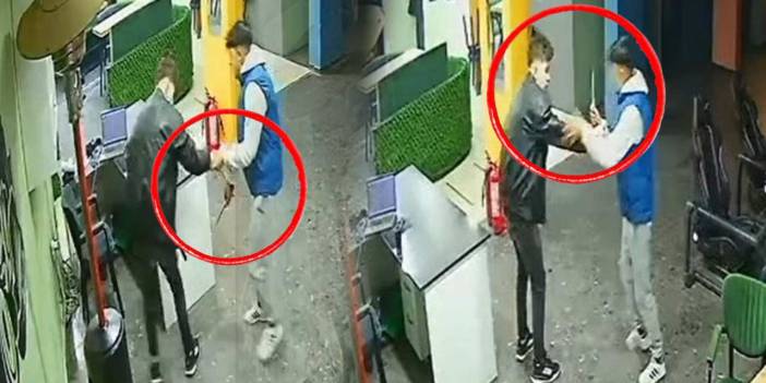 17 yaşındaki çocuğu internet kafede bıçakladı!