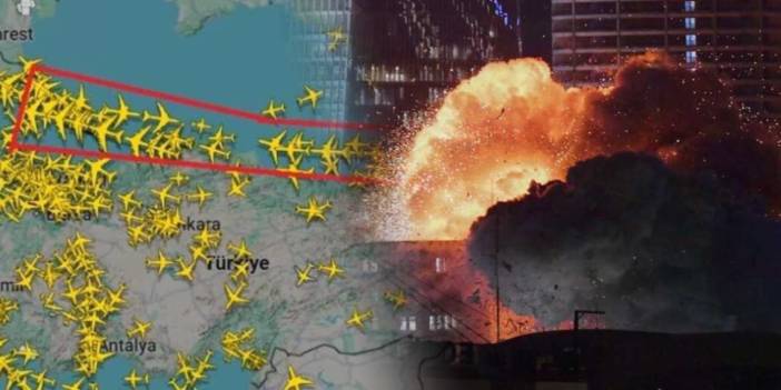 İran hava sahasını kapattı uçaklar Türkiye’ye akın etti