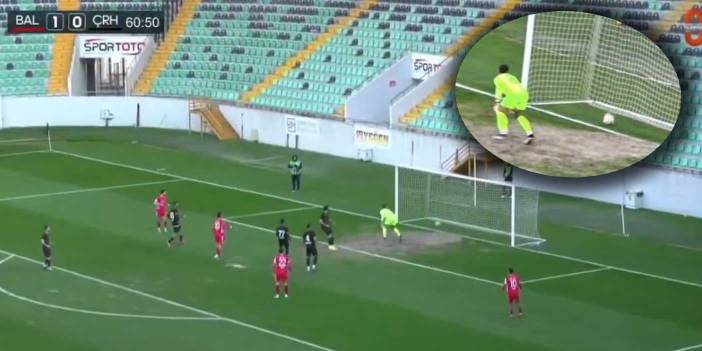 TFF 3. Lig'de skandal: Hakem golü görmedi