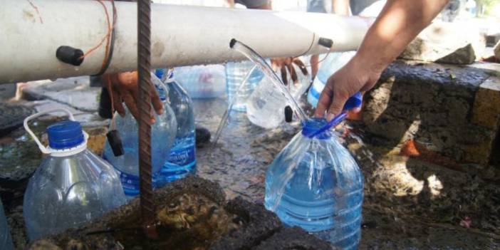 İzmir'de su kesintisi: Menemen 10 saat susuz kalacak