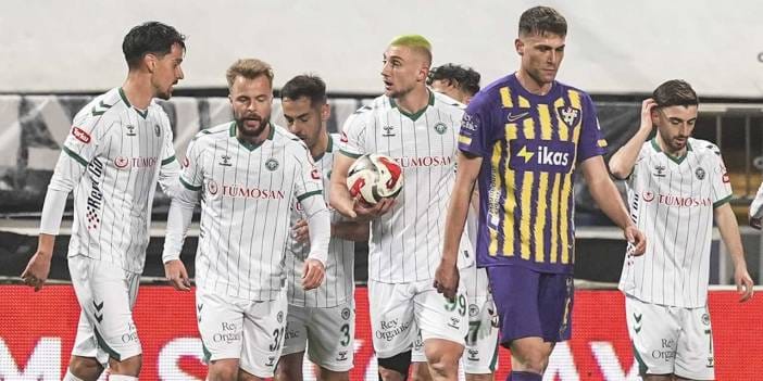 Eyüpspor attı Konyaspor kazandı
