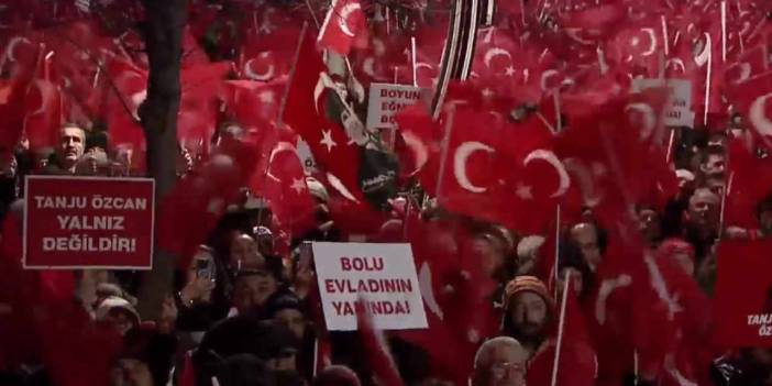 Bolu'da 'Tanju Özcan'a Özgürlük' buluşması: Özgür Özel'den '3 harfli marketler' açıklaması