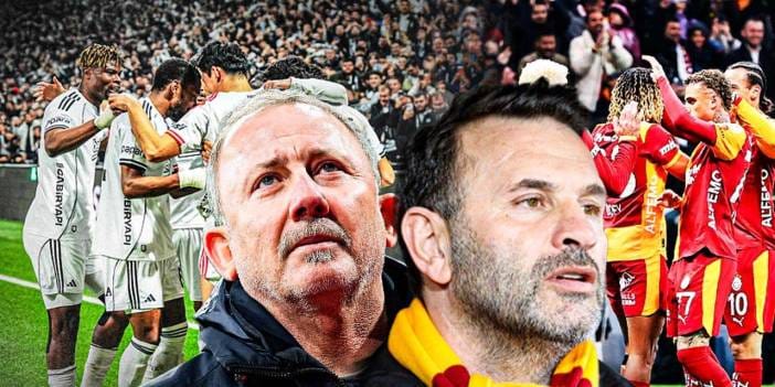 Beşiktaş Galatasaray: İşte ilk 11'ler! Sergen Yalçın mı Okan Buruk mu? Akıl oyunları