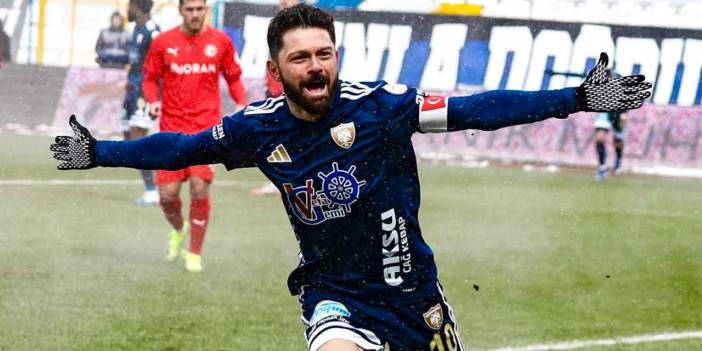 Erzurumspor'un golcüsü 20 dakikada "Hat-trick" yaptı