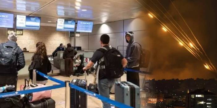 Ortadoğu’da başlattığı savaş İsrail’i boşalttı! Binlerce kişi akın akın kaçtı