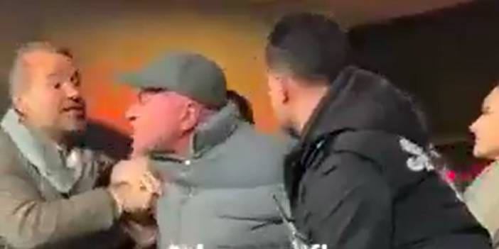 Yüksel Yıldırım taraftarlarla tartıştı: Araya Sadettin Saran girdi