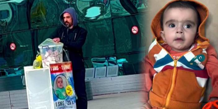 İnsanlıktan utandıran görüntüler! SMA’lı bebeğin yardım parası çalındı