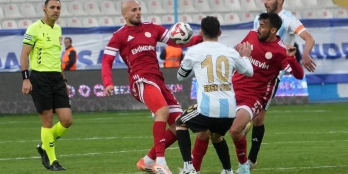 Erzurumspor Ümraniyespor karşısında 5-4 önde